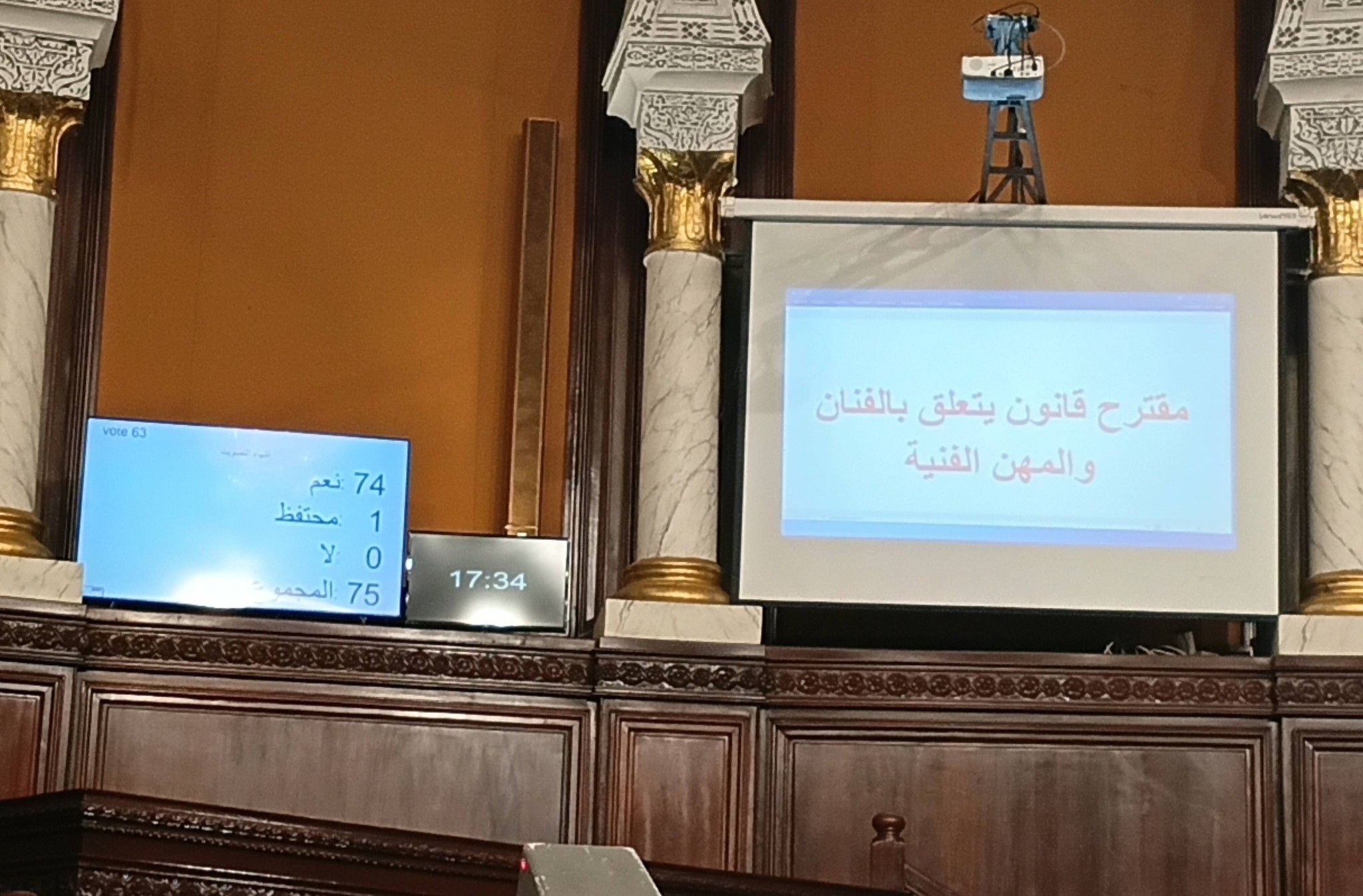 يفترض أن يحلّ مسألة  الفراغ التشريعي.. ردود أفعال متباينة حول قانون الفنان والمهن الفنية واستفهامات كثيرة